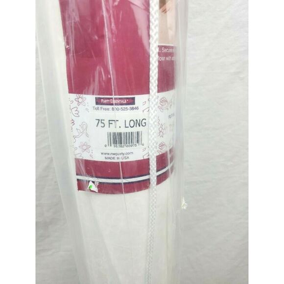 Wedding White Aisle Runner Party Essentials Floral Lace Pattern 3 Ft X 75 Ft NEW - Picture 3 of 5